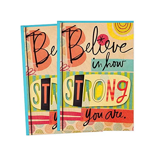 Hallmark Mahogany Pack of 2 Encouragement Cards (Believe)