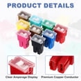 thumbnail image 3 of Uxcell 6pcs Fusible de Caja, 32VDC 50A Terminal Femenino Asortimento Fusible de Caja J para Coche, Camión, RV, Barcos, Rojo, 3 of 6