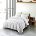 thumbnail image 4 of Serta 300 Thread Count White Down Fiber Comforter-All Seasons Warmth, 4 of 7