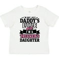 thumbnail image 3 of Inktastic Im Not Just Daddys Little Im a Truckers Daughter Girls Toddler T-Shirt, 3 of 5