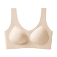 thumbnail image 5 of Naittoop Seamless Mastectomy Bra Women Full Coverage Wireless Post-Surgery Bra for Silicone Breast Inserts, 5 of 5