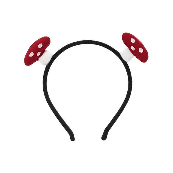 Sweet Headbands Mushroom Shape Headbands Fashion Woman Headbands Multipurpose Yoga Sports Spa Makeup Hair Hoop for Woman