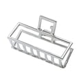 thumbnail image 1 of ziyahi Pince à Cheveux Style Simple Portable Poignée Robuste Alliage Accessoires de Décoration Géométrique Barrettes pour Femmes Blanc/rectangle Blanc/rectangle, 1 of 6