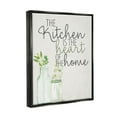 thumbnail image 4 of Stupell Industries Kitchen Heart Phrase Food & Beverage Painting Black Floater Framed Art Print Wall Art, 17 x 21, 4 of 10