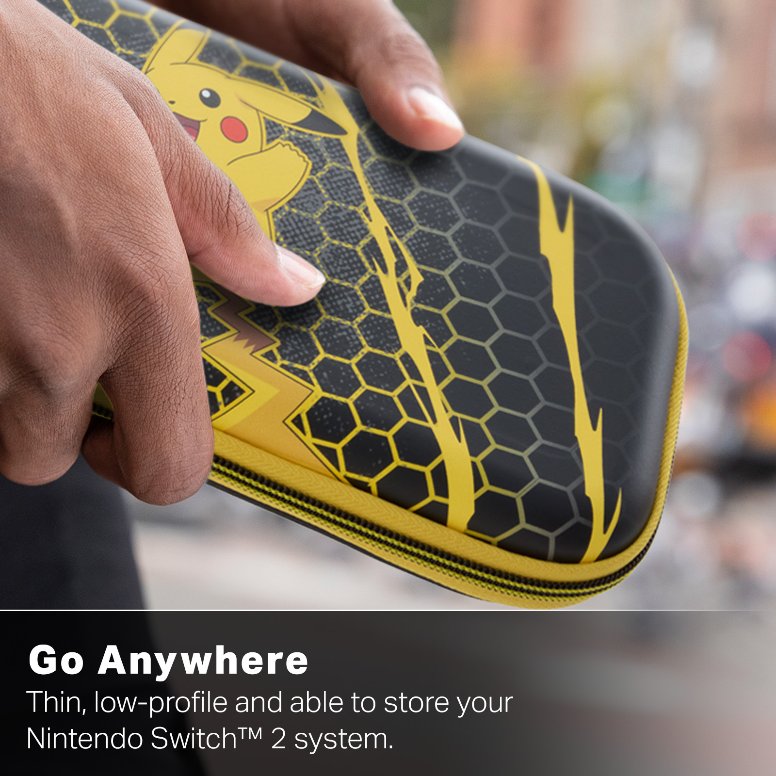 PowerA Slim Case for Nintendo Switch 2, Pikachu Storm photo 3