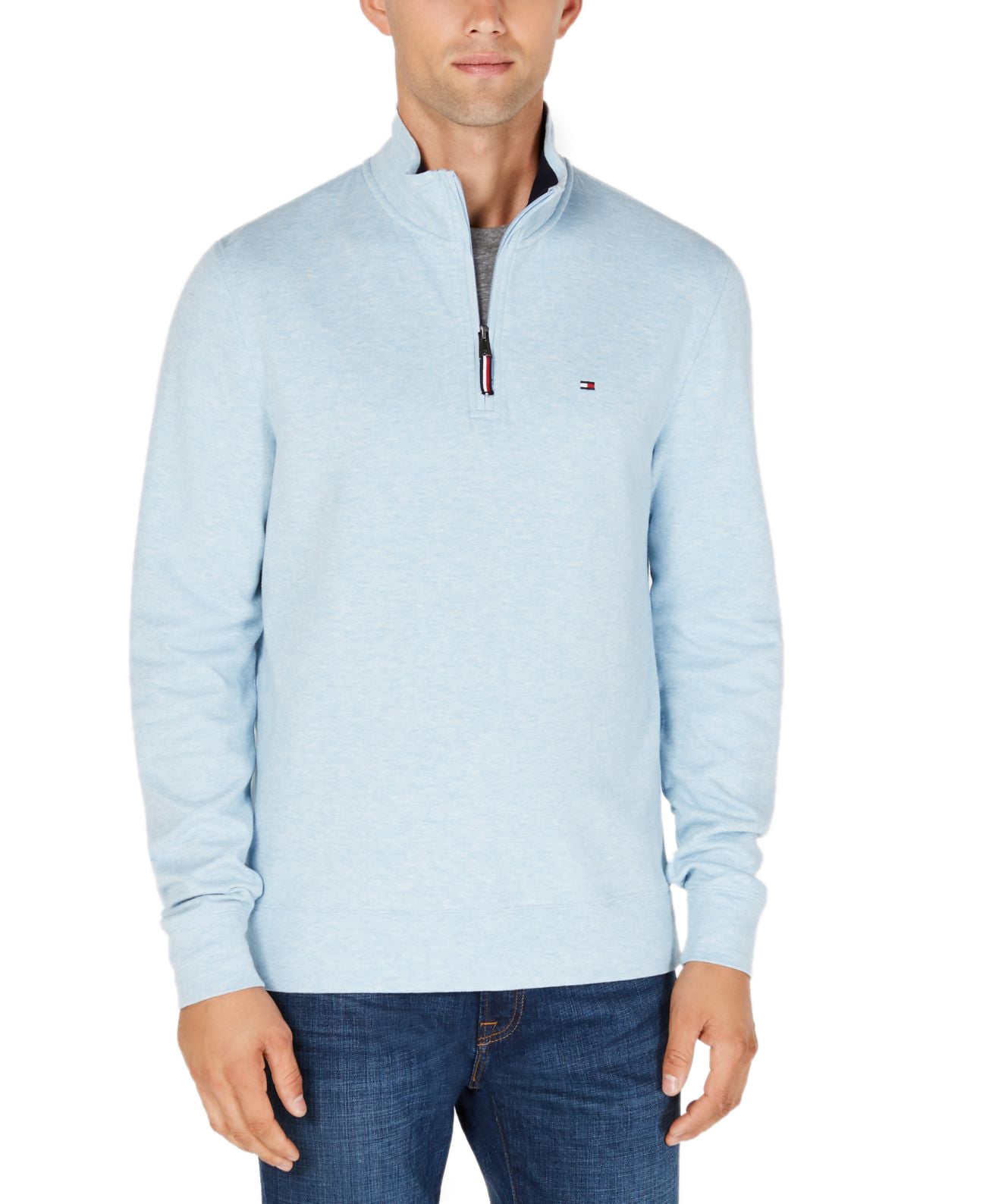 tommy hilfiger light blue sweater