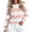 Pink, variant on Staron Womens Striped Sweaters Casual Loose Long Sleeve Crew Neck Pullover Tunic Tops Spring Fall Fashion Comfy Knit Blouse, Black XXL