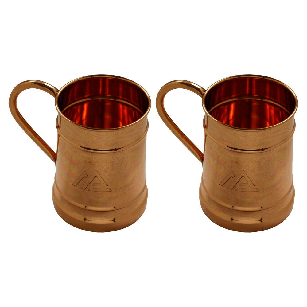 Amber Home Goods Moscow Mule Mug Handcrafted Smooth Finish with Classic