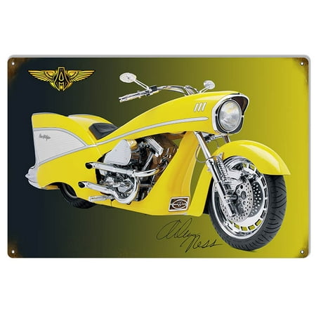 Arlen Ness Custom Motorcycles - Yellow Custom Made Arlen Ness Signature Series Motorcycle. 12