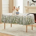 thumbnail image 4 of Spring Summer Tablecloth 60x84 Inch Oval, Wild Flowers Floral Table Cover for Party Picnic Dinner Decor, 4 of 6