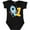 AB-Black, variant on Inktastic Rocket Spaceship Happy First Birthday Boys or Girls Baby Bodysuit