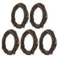 thumbnail image 4 of 5Pcs Natural Grapevine Wreath Rings Parrot Rattan Vine Branch Wreath Hoops for DIY Decor, 4 of 9