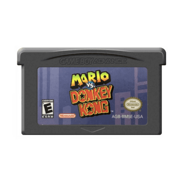 GBA Game: Mario vs. Donkey Kong, US Version