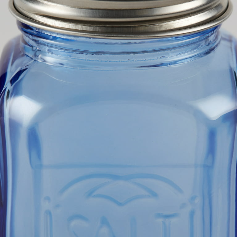 Rsvp Retro Glass Salt & Pepper Shaker Set ,Turquoise