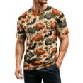 thumbnail image 4 of Halloween Shirts for Men - Graphic Tees Short Sleeve Crewneck Halloween Print Tops Casual Funny Halloween Mens Shirt Costumes, 4 of 5