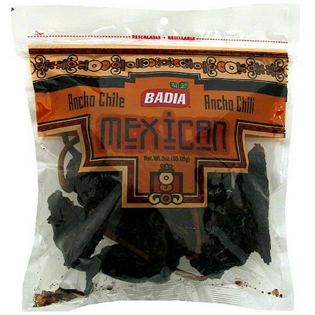 Badia Ancho Chili, 3 oz (Pack of 12)