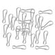 thumbnail image 5 of 30 ganchos de resorte de metal plateado para cordones, llaveros, hebillas colgantes, 9x4mm, 5 of 6