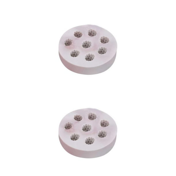 Toystoory Molde de Fondant con forma de fruta, repuesto antiadherente, resistente al calor, reutilizable, lavable, molde de Chocolate para Frambuesa 2Conjunto