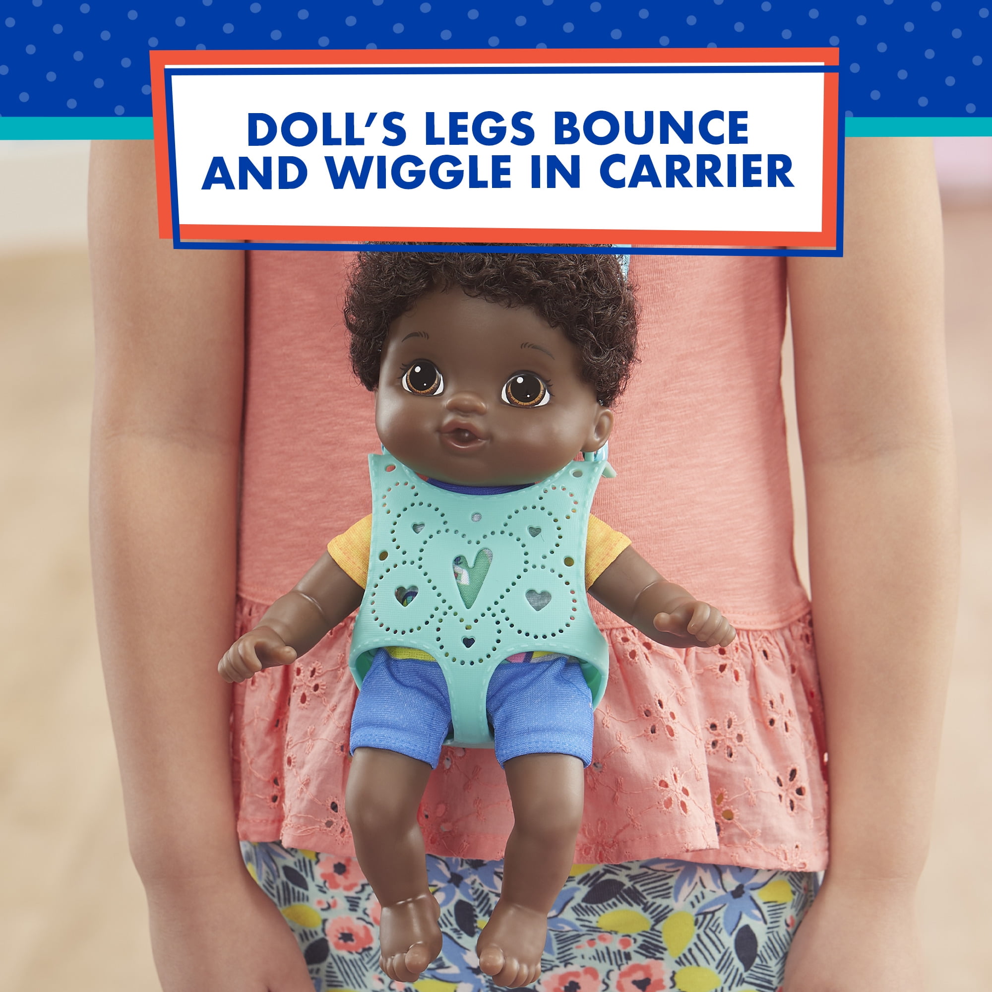 Littles by Baby Alive Carry n Go Squad Little Theo
