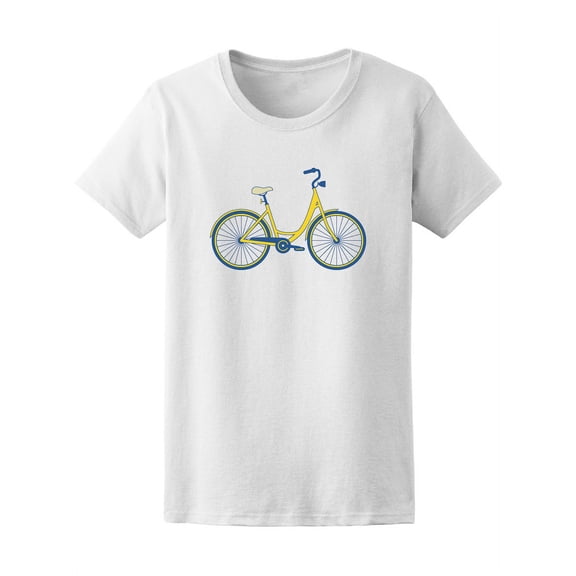 Yellow Vintage Bycicle T-Shirt - Image by Shutterstock, Female Small