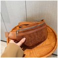 thumbnail image 2 of Bolso bandolera de pana para niña, bolso de cintura para teléfono móvil, bolso estilo cartera pequeño retro, 2 of 5
