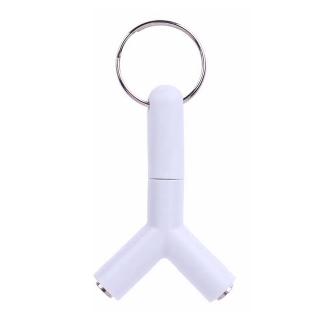 Maoww 3.5mm Y Shape Earphone Splitter Adapter Double Jack Adapter Compatible for Samsumg/iPhone MP3 Player