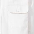 thumbnail image 6 of Handshe Men's Business Casual Shirt, Solid Color Long Sleeve with Pocket and Button Down Collar, 100% Cotton for Office and Daily Wear, 6 of 6