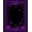 Purple, Pattern 1, variant on ODIKA 4'x6' Machine Washable Non-Slip Area Rug, Spooky Bat Wing Coffin With Enchanted Macabre Detailing High Traffic Rug, Purple, 136836