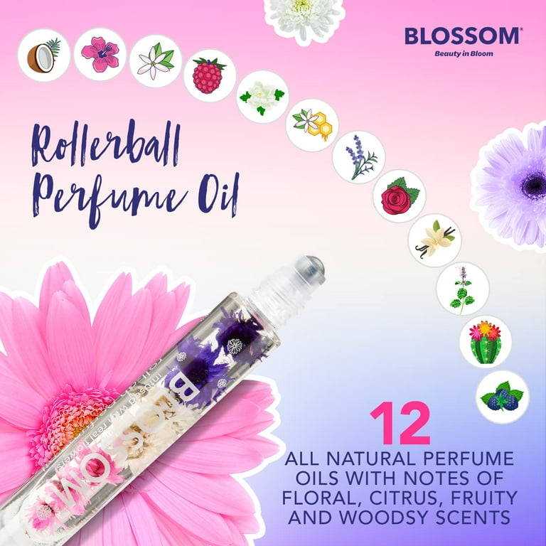 Blossom Roll On Perfume Oil Honey Jasmine 0.2 Fl Oz