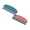 Blue,Red, variant on 2 Pcs Pet Hair Remover Brush, Double Serrated Structure Lint Removal Tool for Cat and Dog Hair, Fuzz Scraper Grooming Comb for Carpet, Sofa, Furniture, Couch, Bed, Clothes, Car Interiors, 5.9"