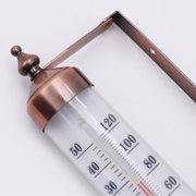 Tizuqe Convenient Thermometer Humidity Meter Vertical Thermometer Hygrometer Compact Humidity Gauge Meter Garden Use Tool