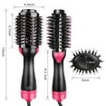 thumbnail image 5 of Ustar One Step Hair Dryer & Volumizer 13" Nylon Hot Air Brush, Ionic, Black, 5 of 9