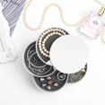 thumbnail image 4 of Jewelry Organizer Box Earring Holder Jewelry Storage 4-layer Rotatable Jewelry Box, 4 of 5
