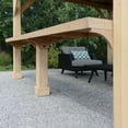 thumbnail image 5 of Yardistry 12' Meridian Wood  Bar Counter, 5 of 5