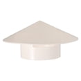 thumbnail image 1 of SHINYPASING Lot de 1 Bouchon de Cheminée PVC Imperméable Forme Entonnoir Blanc, 1 of 8