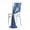 Dusty Gray, variant on 10/50 pcs as Chiffon Chair Sashes Wedding Chair Decoration for Aisle Party Banquet Event,17x275cm long-white