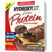 Hydroxycut Lean Protein Bars, Chocolate Fudge, 5 Ct