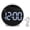 White, variant on Suodoka 4 Inch LED Alarm Clock Multifunction Innovative 12 24H Time Display 3 Level Brightness Electric Alarm Clock for Home Travel Black Case, White Font 2.5x1.4x3.9 in / 6.4x3.5x10 cm[cite: 1]