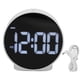 thumbnail image 2 of Despertador Digital, Pantalla De Tiempo LED LED De 4 Pulgadas, Reloj De Pared Digital Pequeño Portátil, Brillo De 3 Niveles Para El, 2 of 7