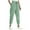 02-Green, variant on TUPOMOD Scrub Pants for Women - Cargo Pants Scrubs with Pockets,Soft Stretch