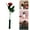 A, variant on Goowood LED Red Light Up Rose Artificial Long Stem Flower with 3 Flash Settings for Valentines Day Gifts Wedding and Party Decorations