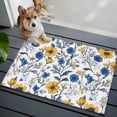 thumbnail image 4 of Area Rugs 2x3,Spring Yellow Blue Flower on White Non Slip Washable Rug Indoor Carpet Soft Floor Rugs for Home Living Room Bedroom Dining Room Office, 4 of 9