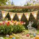 thumbnail image 1 of Decoraciones de Pascua, adornos de Pascua, regalos de Pascua, 3 piezas de decoración para fiesta de Pascua, decoración colgante para puerta, adorno colgante para puerta de conejo de Pascua, tela para, 1 of 6