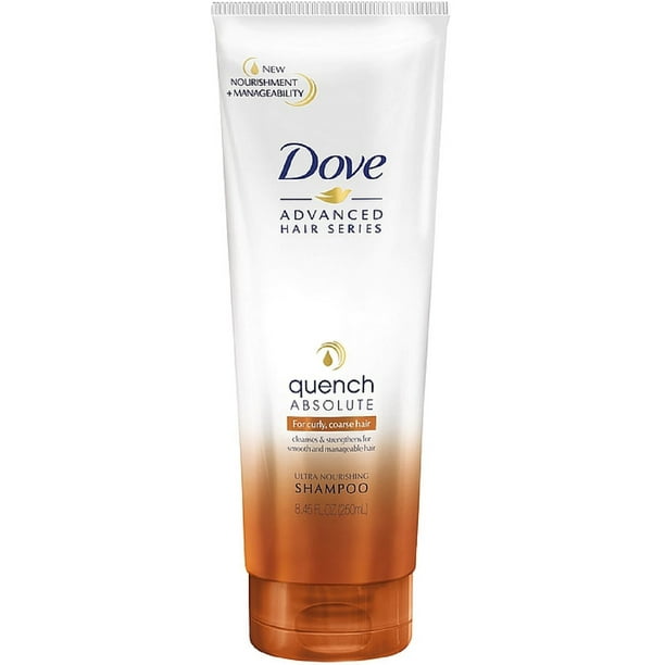 Dove Advanced Hair Series Ultra Nourishing Shampoo, Quench Absolute  oz  (Pack of 3) 
