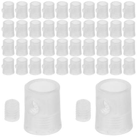 ULTNICE Organize Cable Cable Strain Relief Transparent Plastic 50pcs