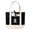 Black, variant on Ghost Face Canvas Tote Bag, Halloween Mini Tote Purse with Horror Mask Design, Reusable Shoulder Handbag for Party, Shopping, Travel & Daily Use