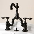 thumbnail image 4 of Kingston Brass KS7975TAL Standard Mount Bridge Bathroom Faucet, Oil Rubbed Bronze, 4 of 5