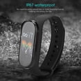 thumbnail image 6 of Nieyigj M5 Waterproof Smart Bracelet Fitness Tracker, Touch Screen Sports Band Watch, Step Counting, Black (0.96 inches / 2.44 cm), 6 of 9