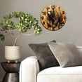 thumbnail image 4 of Bear Wall Clock 10-Inch Silent Wooden Wall Clock, Battery Operated (AA Batteries Not Included), Artistic Home Decor, 4 of 8