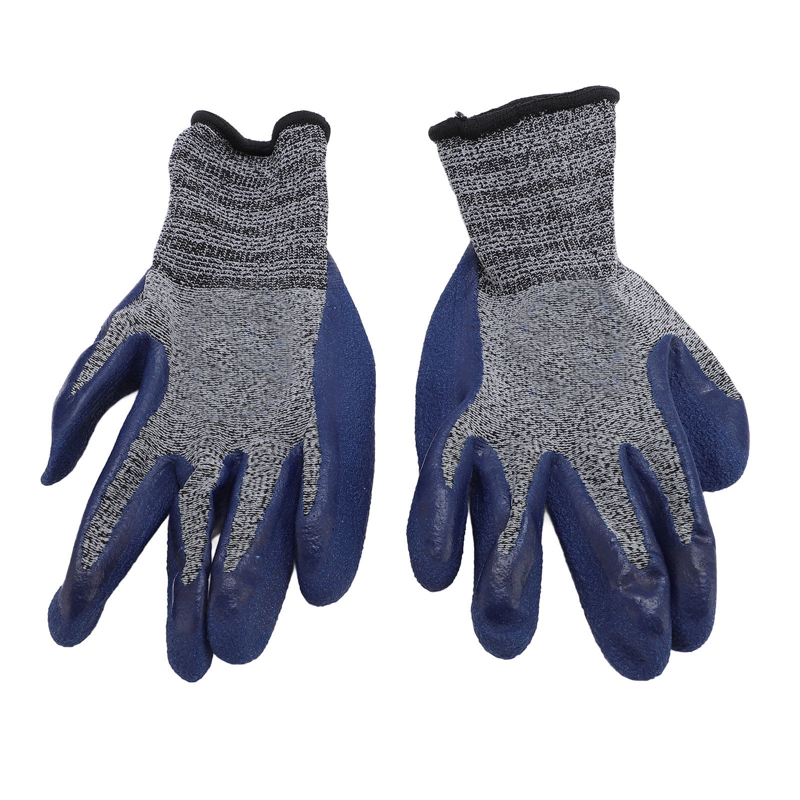Protective Work Gloves, 12 Pairs Work Gloves Non Slip Polyester Yarn Seamless 3D Knitting  for Construction